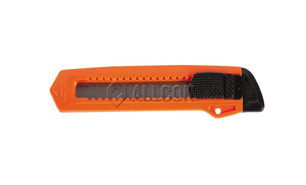 Orange 18mm Plastic Box Cutter Knife