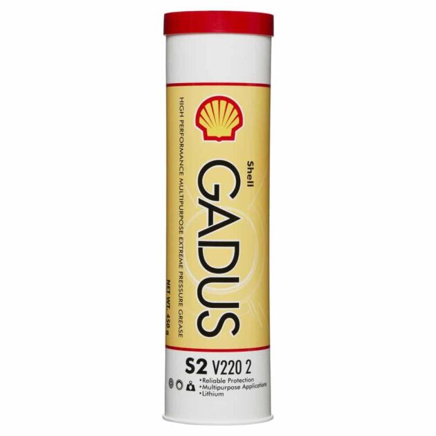 Shell Gadus S2 V220 High Pressure Grease - 450g Cartridge