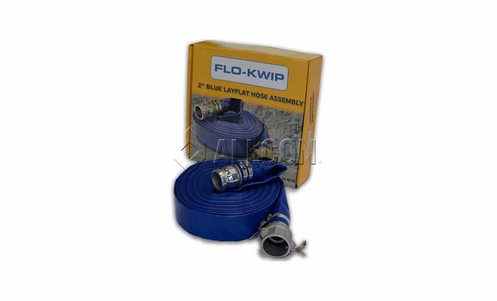 Flo-Kwip 2” (50mm) x 20m Lay Flat Hose Kit