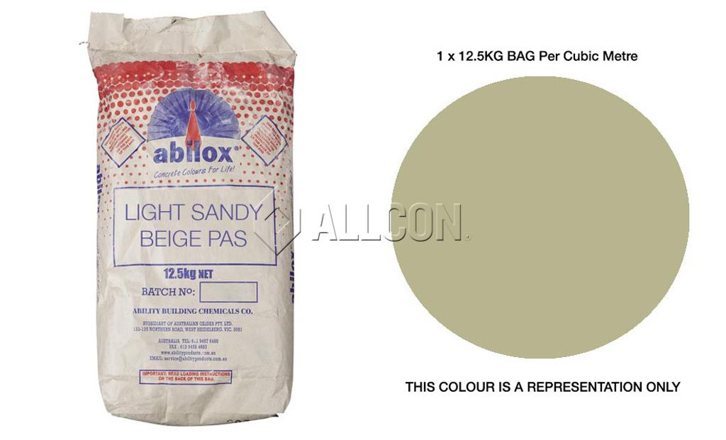 Abilox Light Sandy Beige Oxide – 12.5kg