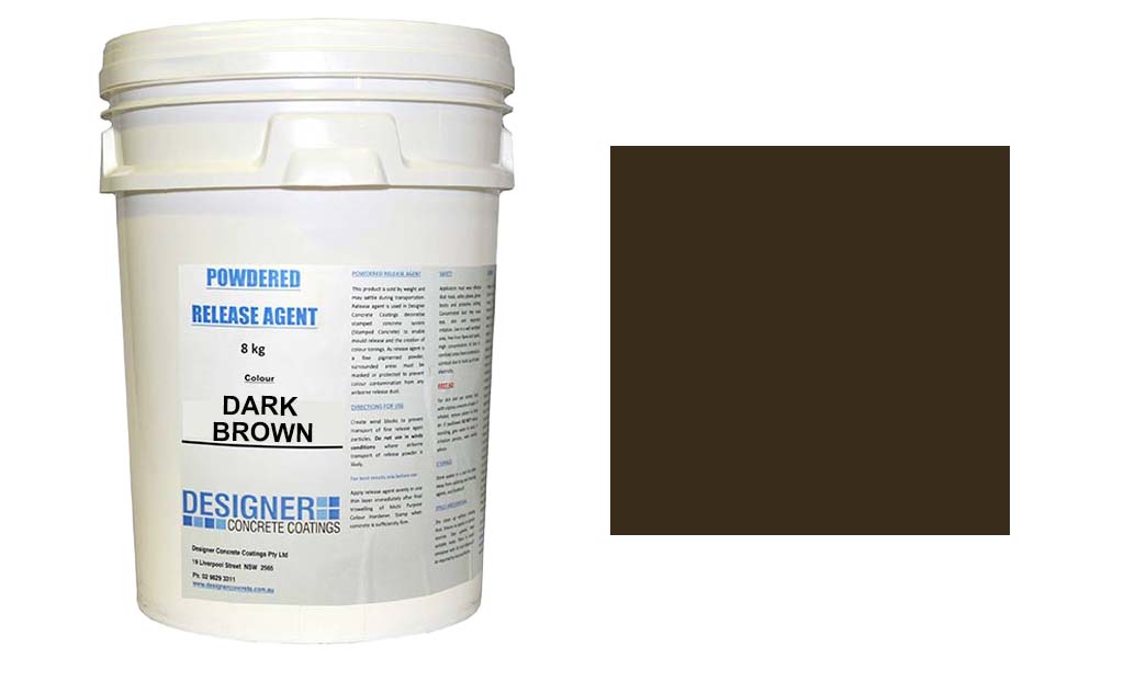 Designer Powder Release Agent – Dark Brown