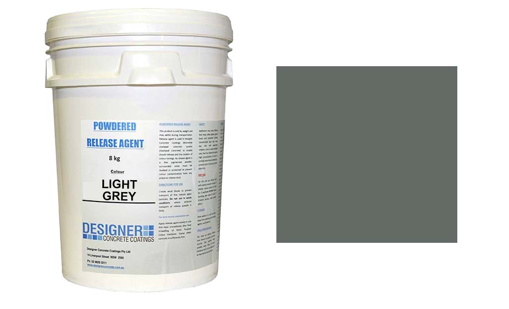 Designer Powder Release Agent – Light Grey