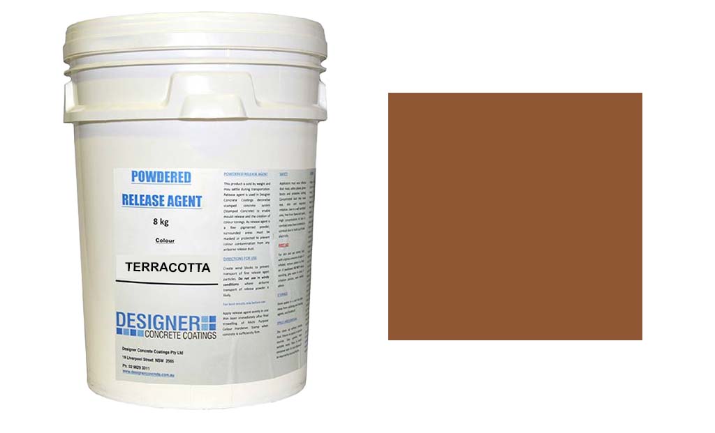 Designer Powder Release Agent – Terracotta