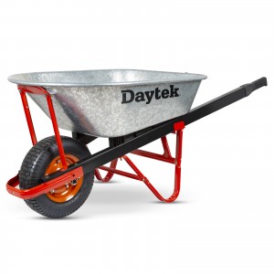 Daytek 100L Steel Tray Wheelbarrow