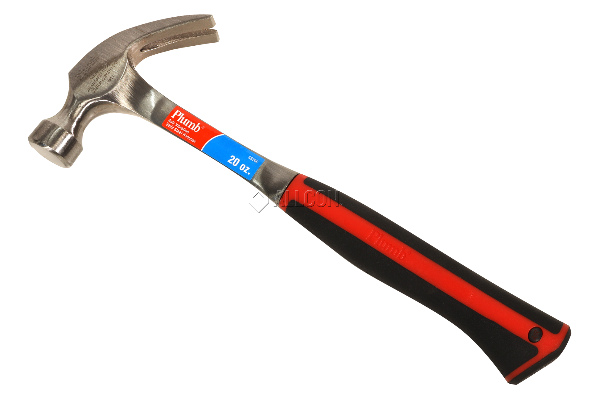 TEKTON 16 oz. Jacketed Fiberglass Claw Hammer | 30123