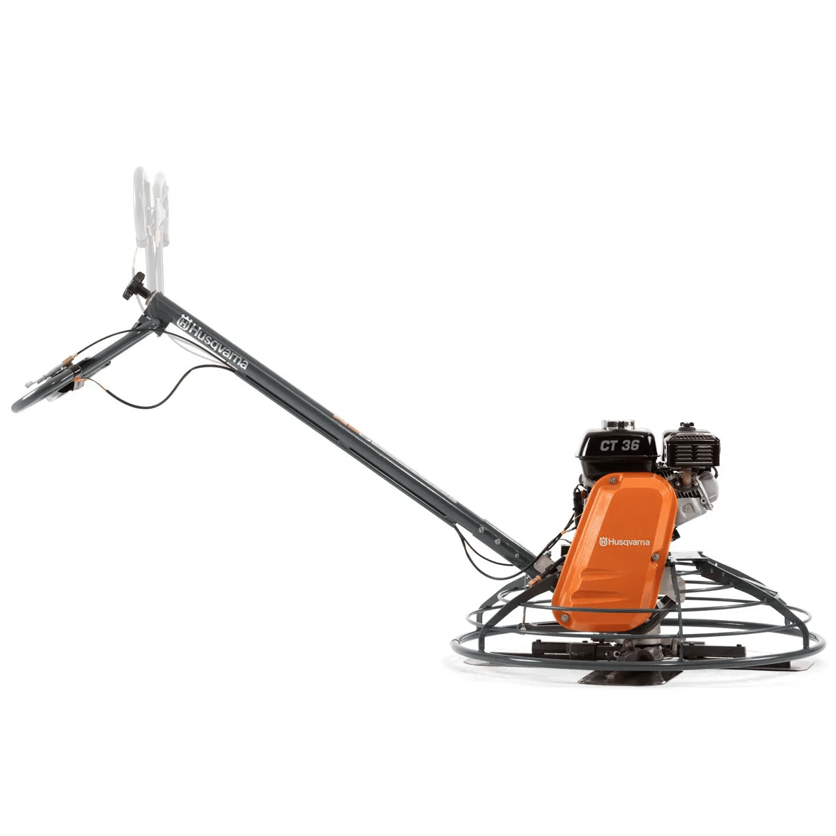 Husqvarna ride on on sale power trowel